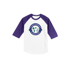 Flora M. Singer Spirit Wear-Adult Unisex Baseball Tee On-Demand