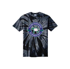 Flora M. Singer Spirit Wear-Youth Unisex Tie-Dye Shirt On-Demand