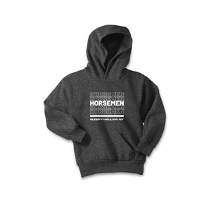 Sleepy Hollow Horsemen PTA Spirit Wear 2024-25 On Demand-Youth Unisex Port & Company Hoodie On-Demand