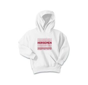 Sleepy Hollow Horsemen PTA Spirit Wear 2024-25 On Demand-Youth Unisex Port & Company Hoodie On-Demand