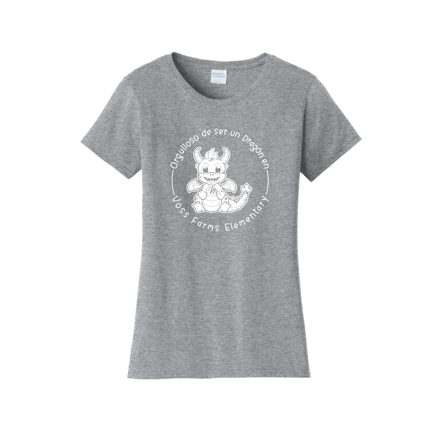 Voss Farms Spirit Wear 2024-25-Womens Fan Favorite Tee On-Demand SPANISH