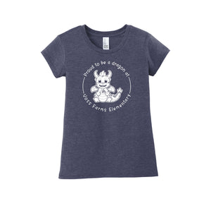 Voss Farms Spirit Wear 2024-25-Girls Youth Premium Tee On-Demand ENGLISH