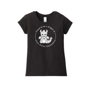 Voss Farms Spirit Wear 2024-25-Girls Youth Premium Tee On-Demand ENGLISH