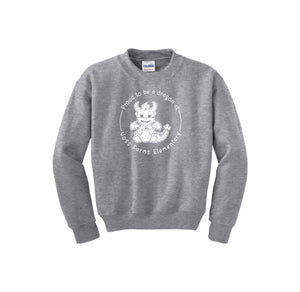 Voss Farms Spirit Wear 2024-25-Youth Unisex Crewneck Sweatshirt On-Demand ENGLISH