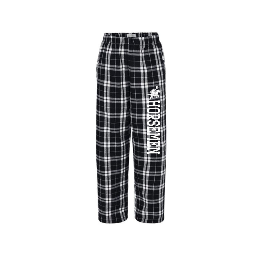 Sleepy Hollow Horsemen PTA-Boxercraft Youth Flannel Pants On-Demand