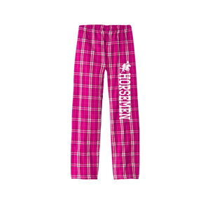 Sleepy Hollow Horsemen PTA-Womens District Flannel Plaid Pant On-Demand