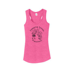 Stepping Stones-Women's Perfect Tri Racerback Tank On-Demand