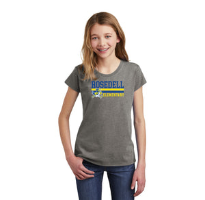 Rosedell-Girls Youth Premium Tee Stripe