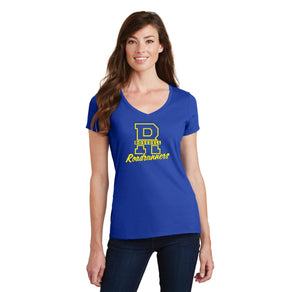 Rosedell-Womens Fan Favorite V-Neck Tee R Logo