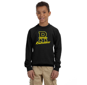 Rosedell-Youth Unisex Crewneck Sweatshirt R Logo