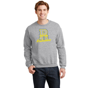 Rosedell-Adult Unisex Crewneck Sweatshirt R Logo