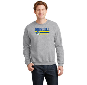 Rosedell-Adult Unisex Crewneck Sweatshirt Stripe