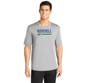 Rosedell-Adult Unisex Dri-Fit Shirt Stripe