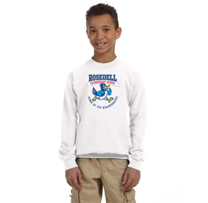 Rosedell-Youth Unisex Crewneck Sweatshirt Banner