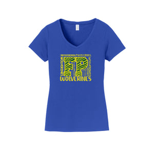 Forest Park Elementary On Demand-Womens Fan Favorite V-Neck Tee On-Demand