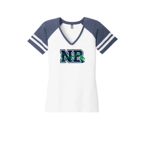 Voss Farms Spirit Wear 2024-25-Womens Premium Game V-Neck Tee On-Demand NB