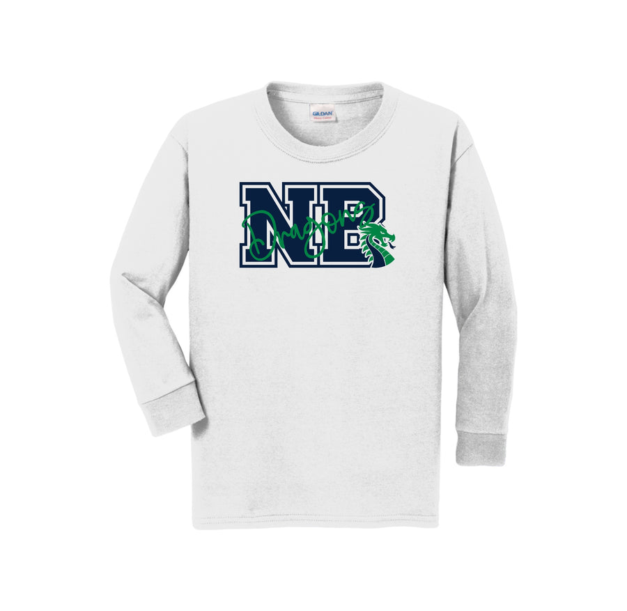 Voss Farms Spirit Wear 2024-25-Youth Unisex Long Sleeve Tee On-Demand NB