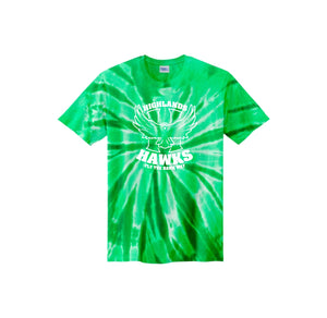 Highlands Elementary-Youth Unisex Tie-Dye Shirt On-Demand Big H