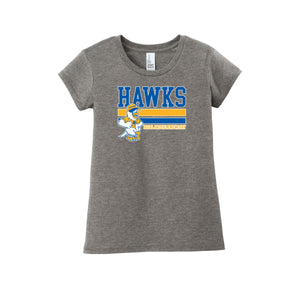 Highlands Elementary-Girls Youth Premium Tee On-Demand Stripe