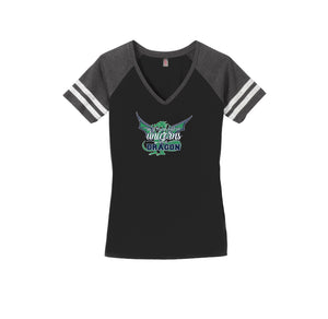 Voss Farms Spirit Wear 2024-25 On Demand-Womens Premium Game V-Neck Tee On-Demand TYPO