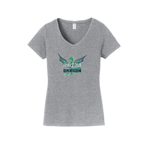 Voss Farms Spirit Wear 2024-25-Womens Fan Favorite V-Neck Tee On-Demand TYPO