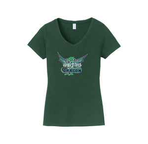 Voss Farms Spirit Wear 2024-25-Womens Fan Favorite V-Neck Tee On-Demand TYPO