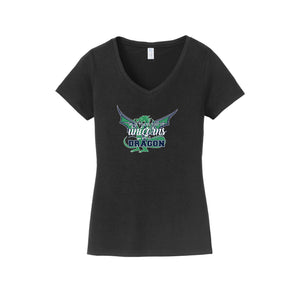 Voss Farms Spirit Wear 2024-25-Womens Fan Favorite V-Neck Tee On-Demand TYPO