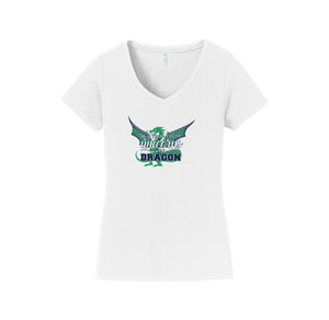 Voss Farms Spirit Wear 2024-25-Womens Fan Favorite V-Neck Tee On-Demand TYPO