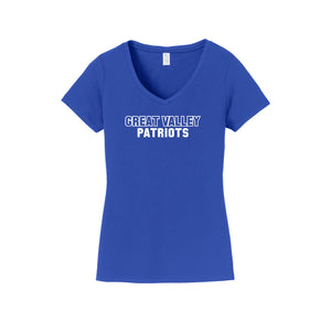 Great Valley High School On Demand-Women's Fan Favorite V-Neck Tee On-Demand