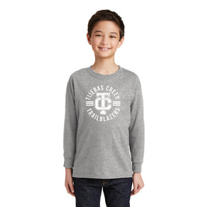 Tijeras Creek Elementary Spirit Wear 2024-25 On Demand-Youth Unisex Long Sleeve Tee