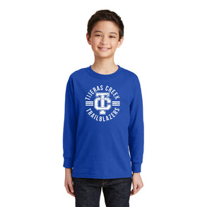 Tijeras Creek Elementary Spirit Wear 2024-25 On Demand-Youth Unisex Long Sleeve Tee