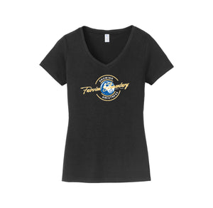 FE STAFF Spirit Wear 2024-25 On Demand-Womens Fan Favorite V-Neck Tee On-Demand