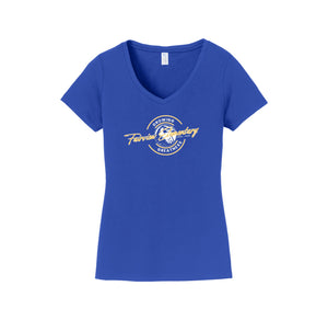 FE STAFF Spirit Wear 2024-25 On Demand-Womens Fan Favorite V-Neck Tee On-Demand