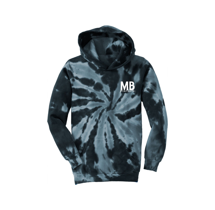 Mable Barron School-Youth Unisex Tie-Dye Hoodie On-Demand MB