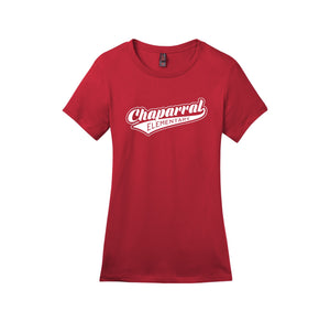 Chaparral Elementary Spirit Wear 2024-25 On Demand-Womens Premium Tee On-Demand Ribbon