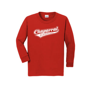 Chaparral Elementary Spirit Wear 2024-25 On Demand-Youth Unisex Long Sleeve Tee On-Demand Ribbon