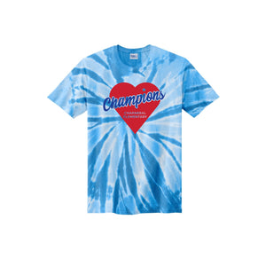 Chaparral Elementary Spirit Wear 2024-25 On Demand-Youth Unisex Tie-Dye Shirt On-Demand Heart