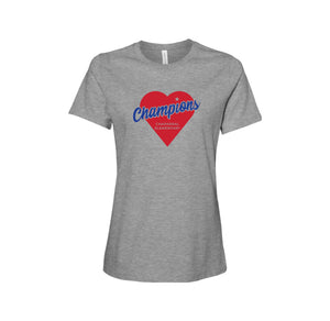 Chaparral Elementary Spirit Wear 2024-25 On Demand-Women’s Premium Relaxed CVC Tee On-Demand Heart