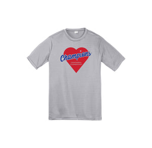 Chaparral Elementary Spirit Wear 2024-25 On Demand-Youth Unisex Dri-Fit Shirt On-Demand Heart