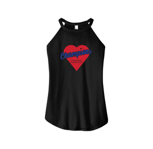 Chaparral Elementary Spirit Wear 2024-25 On Demand-Womens Premium Perfect Tri Rocker Tank On-Demand Heart