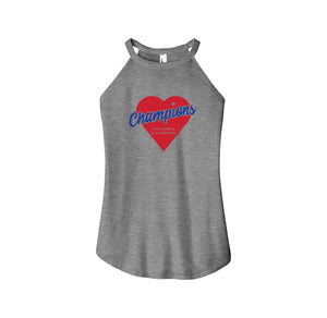 Chaparral Elementary Spirit Wear 2024-25 On Demand-Womens Premium Perfect Tri Rocker Tank On-Demand Heart