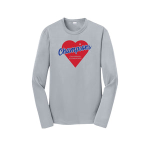 Chaparral Elementary Spirit Wear 2024-25 On Demand-Youth Unisex Dri-Fit Long Sleeve Tee On-Demand Heart