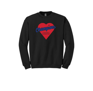 Chaparral Elementary Spirit Wear 2024-25 On Demand-Adult Unisex Crewneck Sweatshirt On-Demand Heart