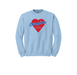 Chaparral Elementary Spirit Wear 2024-25 On Demand-Adult Unisex Crewneck Sweatshirt On-Demand Heart