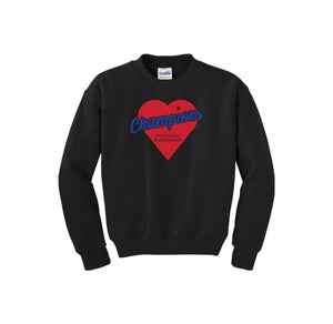 Chaparral Elementary Spirit Wear 2024-25 On Demand-Youth Unisex Crewneck Sweatshirt On-Demand Heart