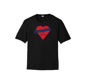 Chaparral Elementary Spirit Wear 2024-25 On Demand-Adult Unisex Dri-Fit Shirt On-Demand Heart