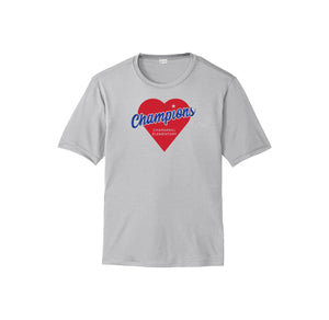 Chaparral Elementary Spirit Wear 2024-25 On Demand-Adult Unisex Dri-Fit Shirt On-Demand Heart