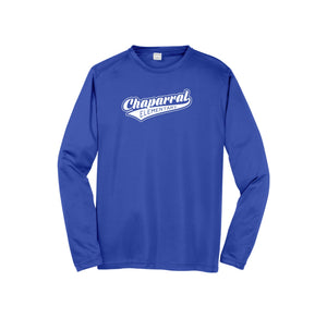 Chaparral Elementary Spirit Wear 2024-25 On Demand-Adult Unisex Dri-Fit Long Sleeve Tee On-Demand Ribbon