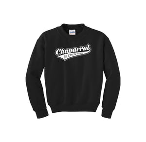 Chaparral Elementary Spirit Wear 2024-25 On Demand-Youth Unisex Crewneck Sweatshirt On-Demand Ribbon