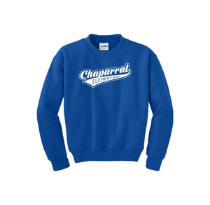 Chaparral Elementary Spirit Wear 2024-25 On Demand-Youth Unisex Crewneck Sweatshirt On-Demand Ribbon